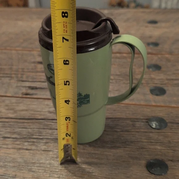 Tim Hortons Geese Green Plastic Travel Mug - Picture 10 of 10